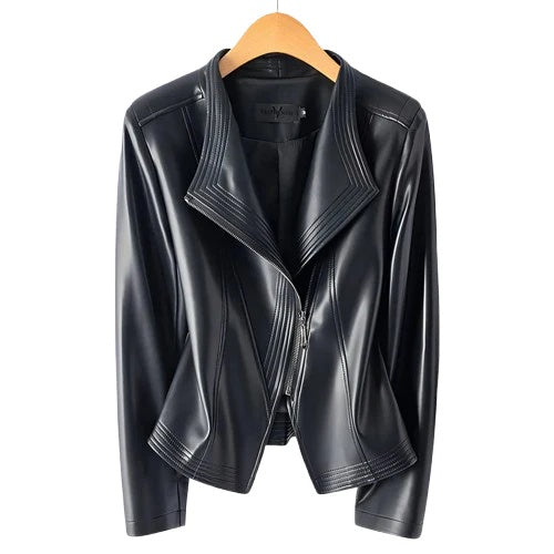 Alessia Women’s Moto Jacket – with Tailored Fit