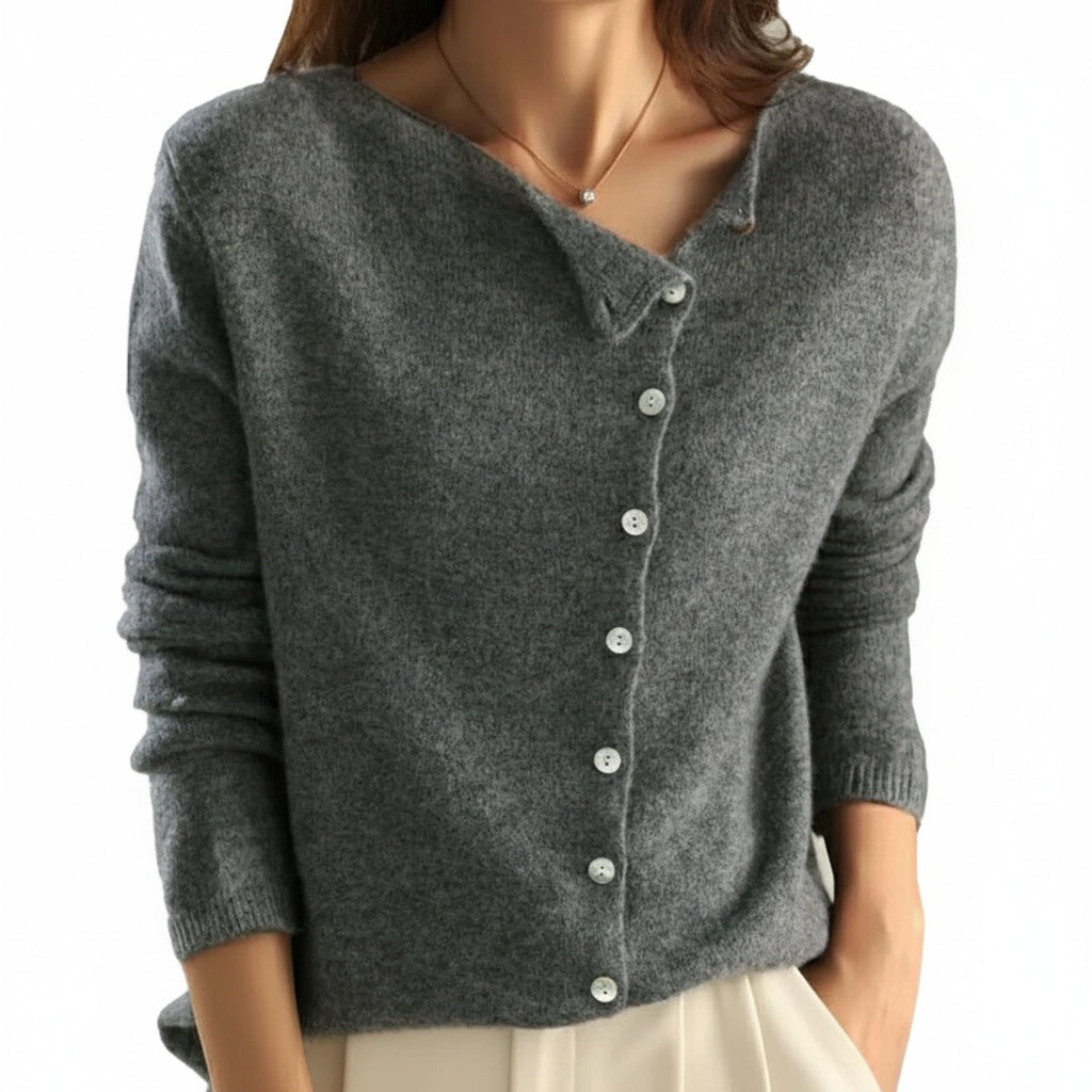 Adora Women’s Knit Cardigan – Button Front Cotton Cardigan for Layered Style