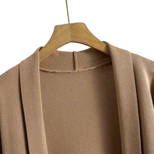 Gianna Women’s Lounge Set – Embroidered Viscose Outfit with Open Cardigan