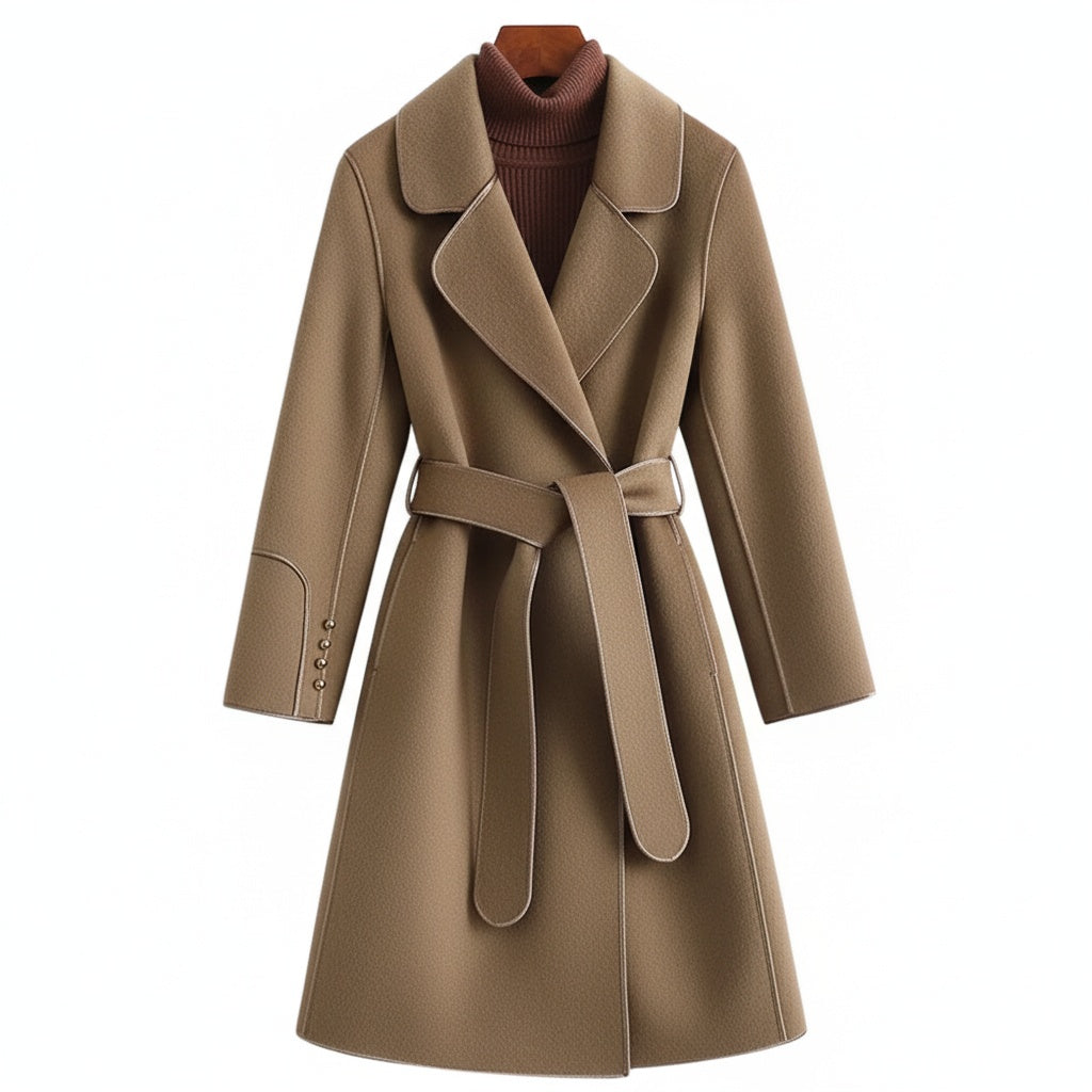 Elena Women’s Winter Coat – Modern Slim Fit with Tailored Silhouette