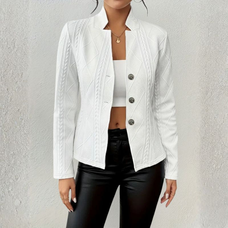 Crissa Women’s Blazer – Slim Fit Blazer Jacket for Work and Evenings