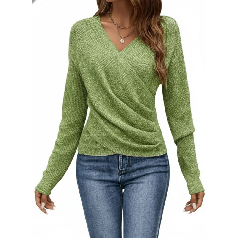 Bella Women’s Pullover Sweater – Soft Knit Relaxed Fit Cozy Top