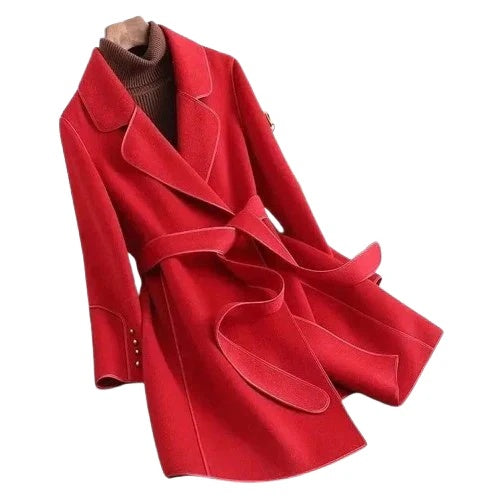 Elena Women’s Winter Coat – Modern Slim Fit with Tailored Silhouette