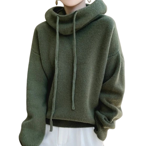 Evelyn Women’s Merino Wool Hoodie – Soft, Lightweight & Breathable Sweater