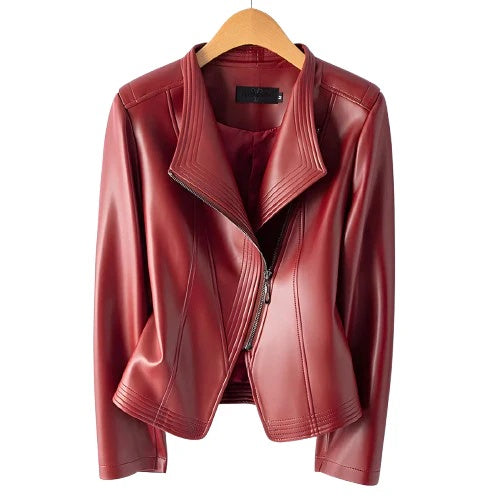 Alessia Women’s Moto Jacket – with Tailored Fit