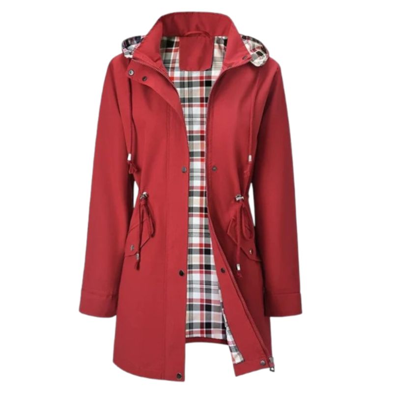 Alessandra Women’s Lightweight Hooded Jacket – Water-Resistant Outerwear