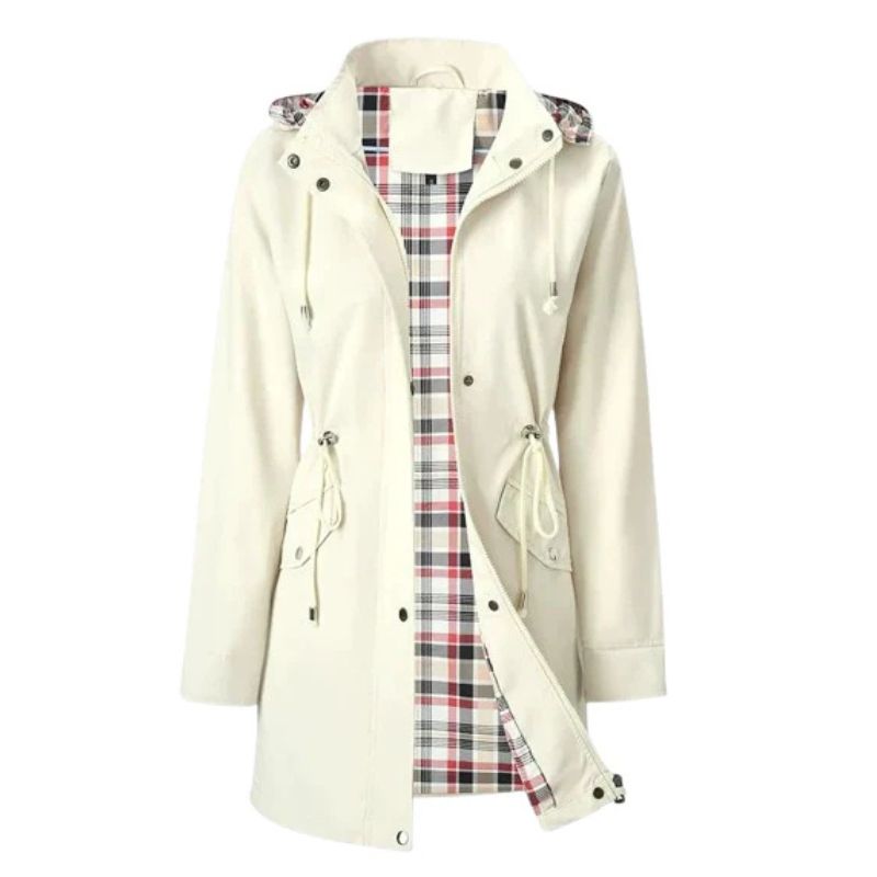 Alessandra Women’s Lightweight Hooded Jacket – Water-Resistant Outerwear