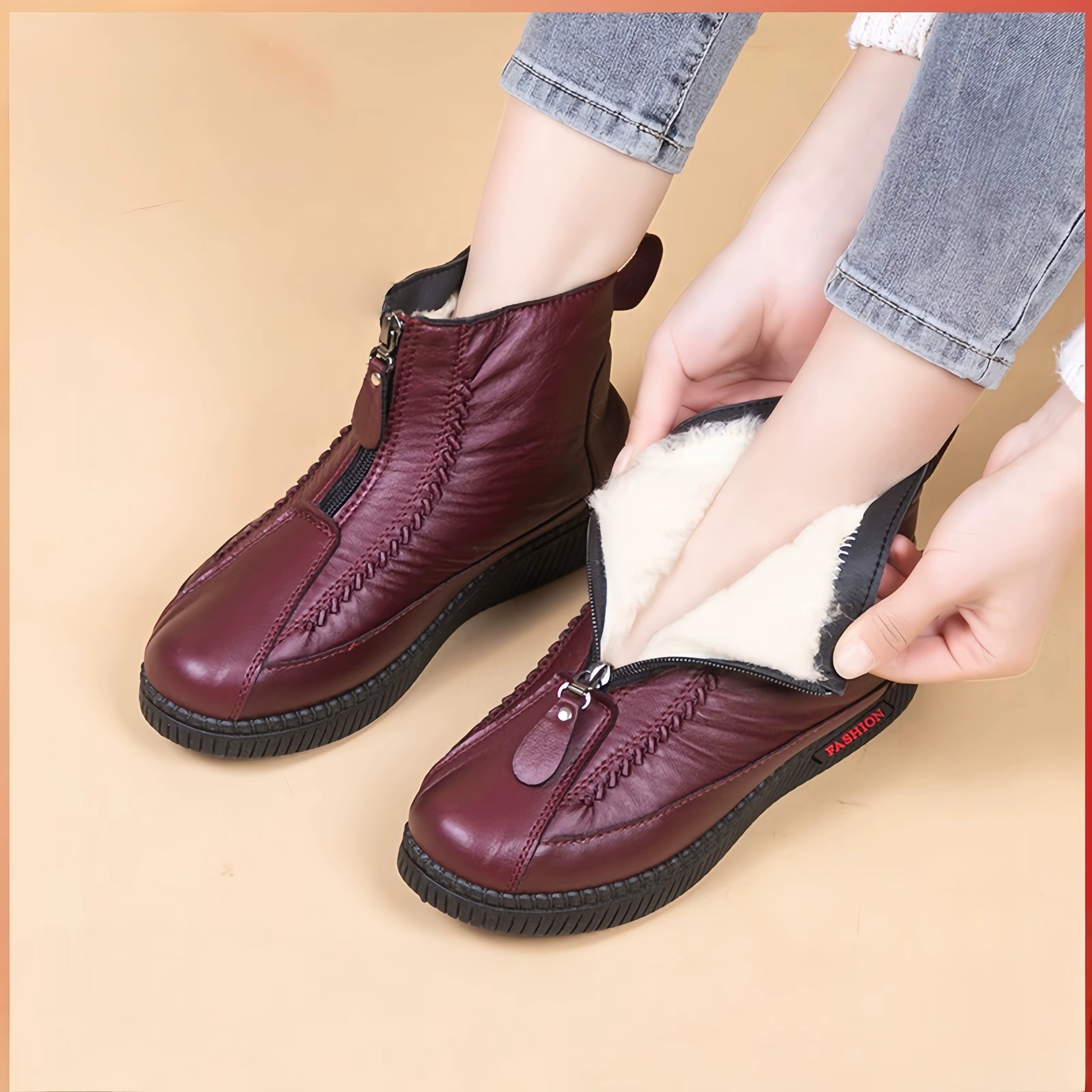 Aisha Women’s Ankle Boots – Booties for Fall & Winter