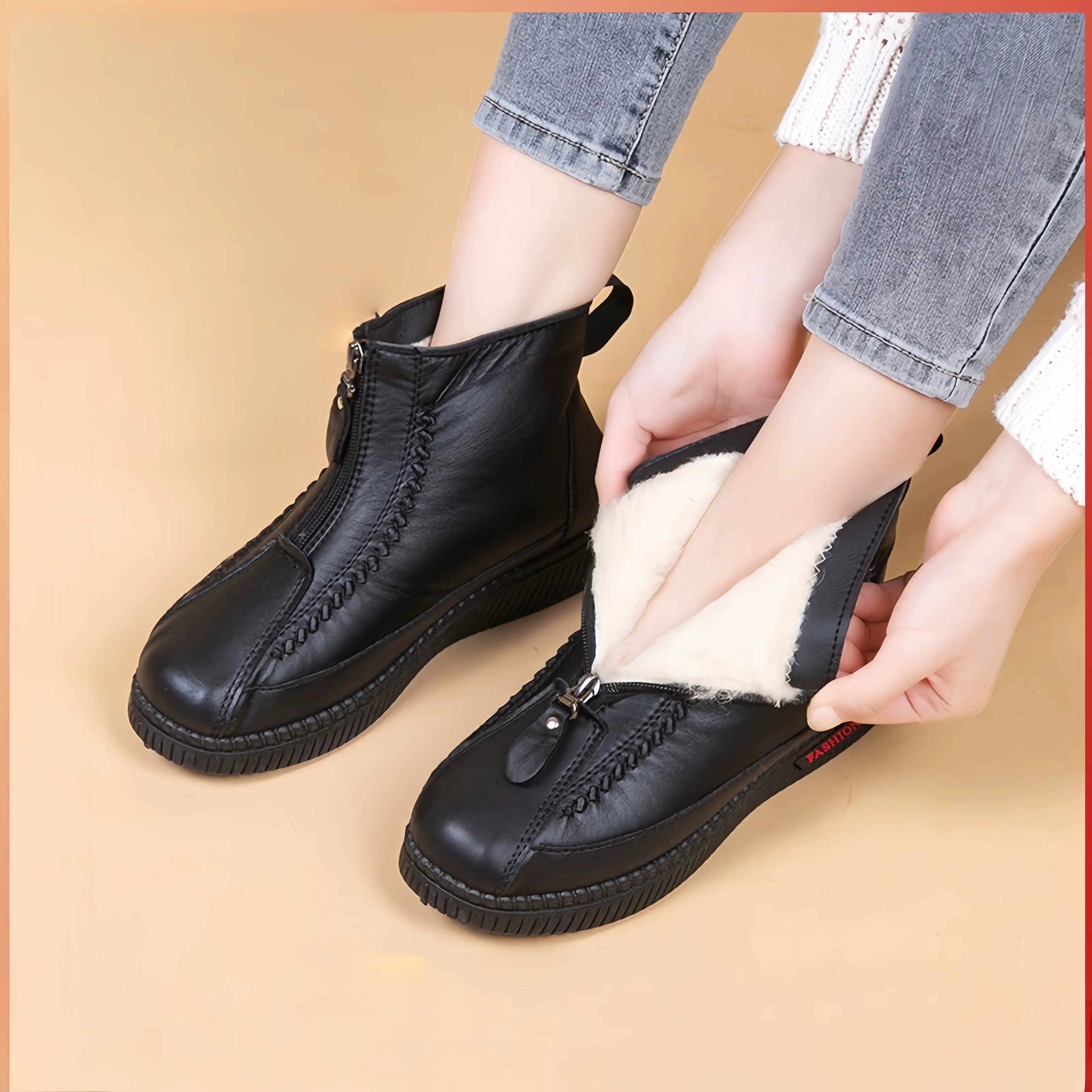 Aisha Women’s Ankle Boots – Booties for Fall & Winter